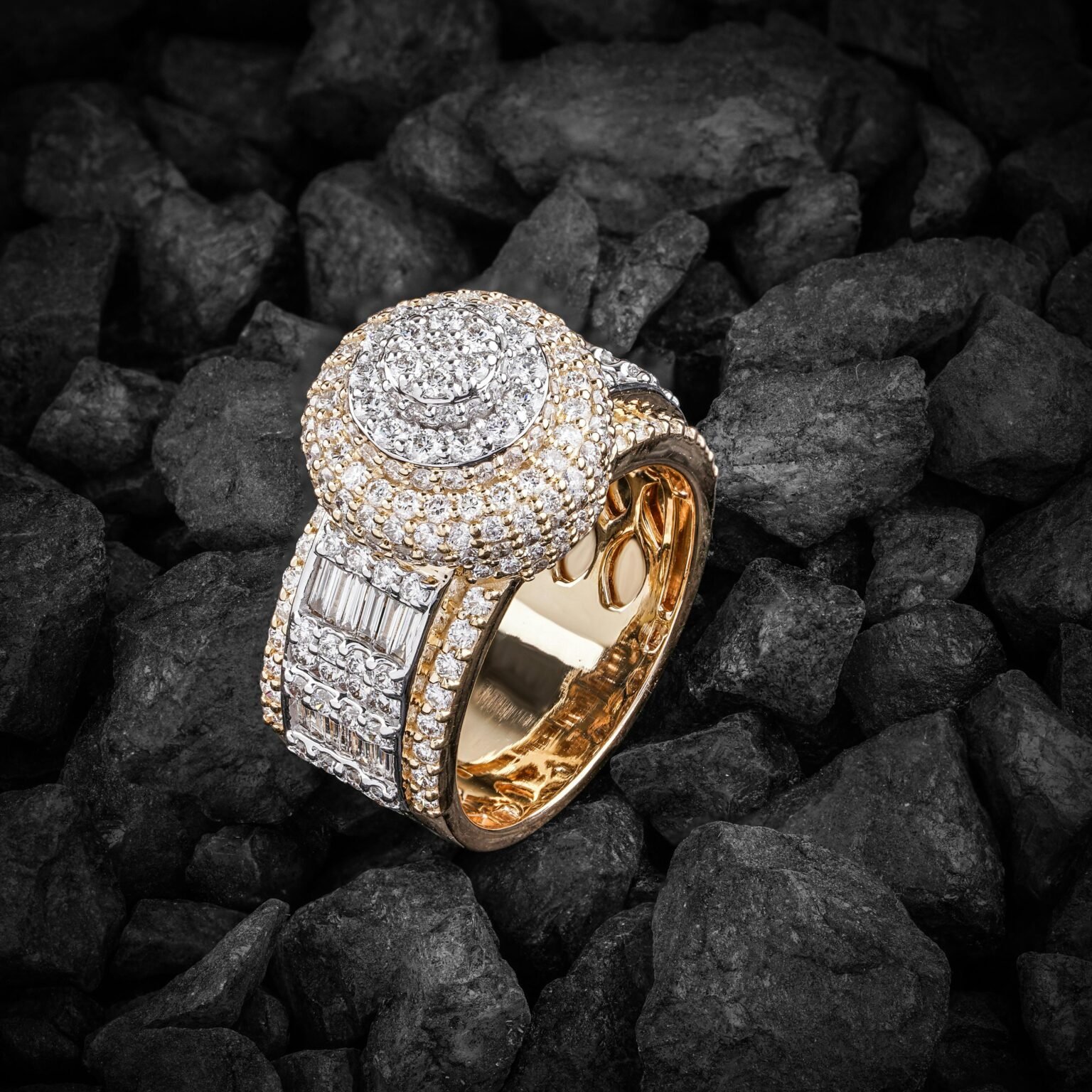 iced out cuban rings for sale
