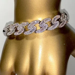 Ice Out 14MM Miami Cuban Link Bracelet 1