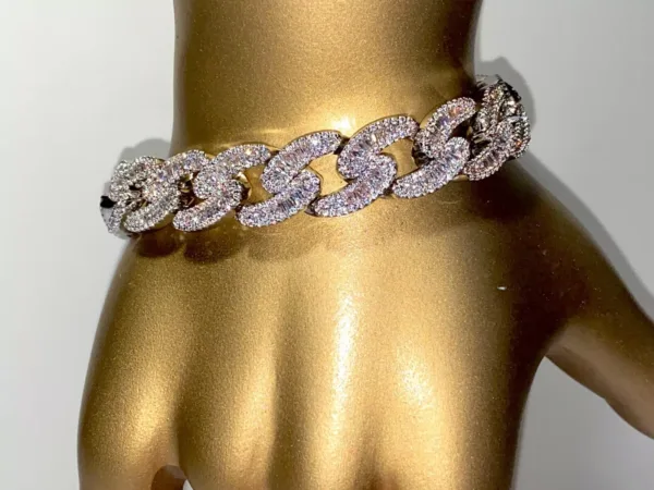 Ice Out 14MM Miami Cuban Link Bracelet 1