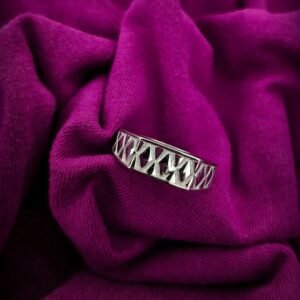 X-Factor Edge – 925 Silver Cutwork Ring