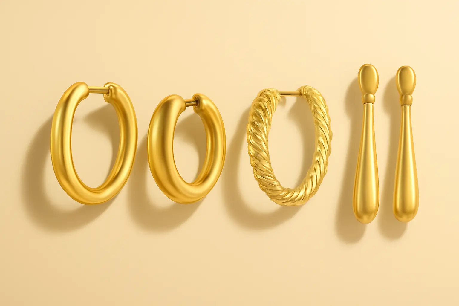 Gold Vermeil Earring Styles