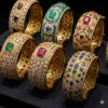 High-End Gemstone Bangles