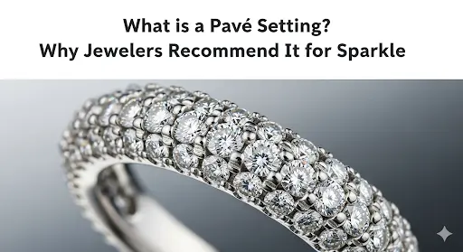 pavé setting