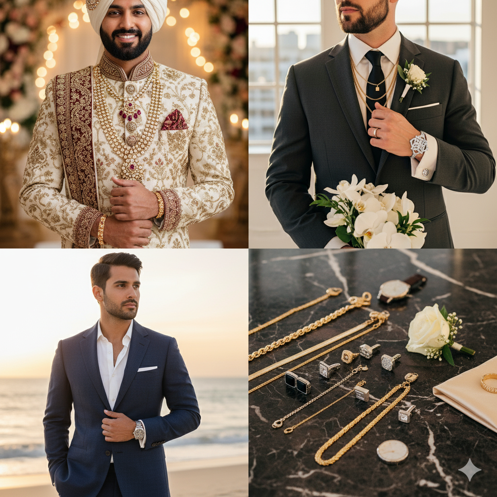 Top Groom Jewelry Trends