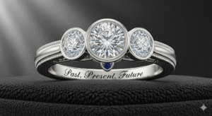 Three-Stone Setting