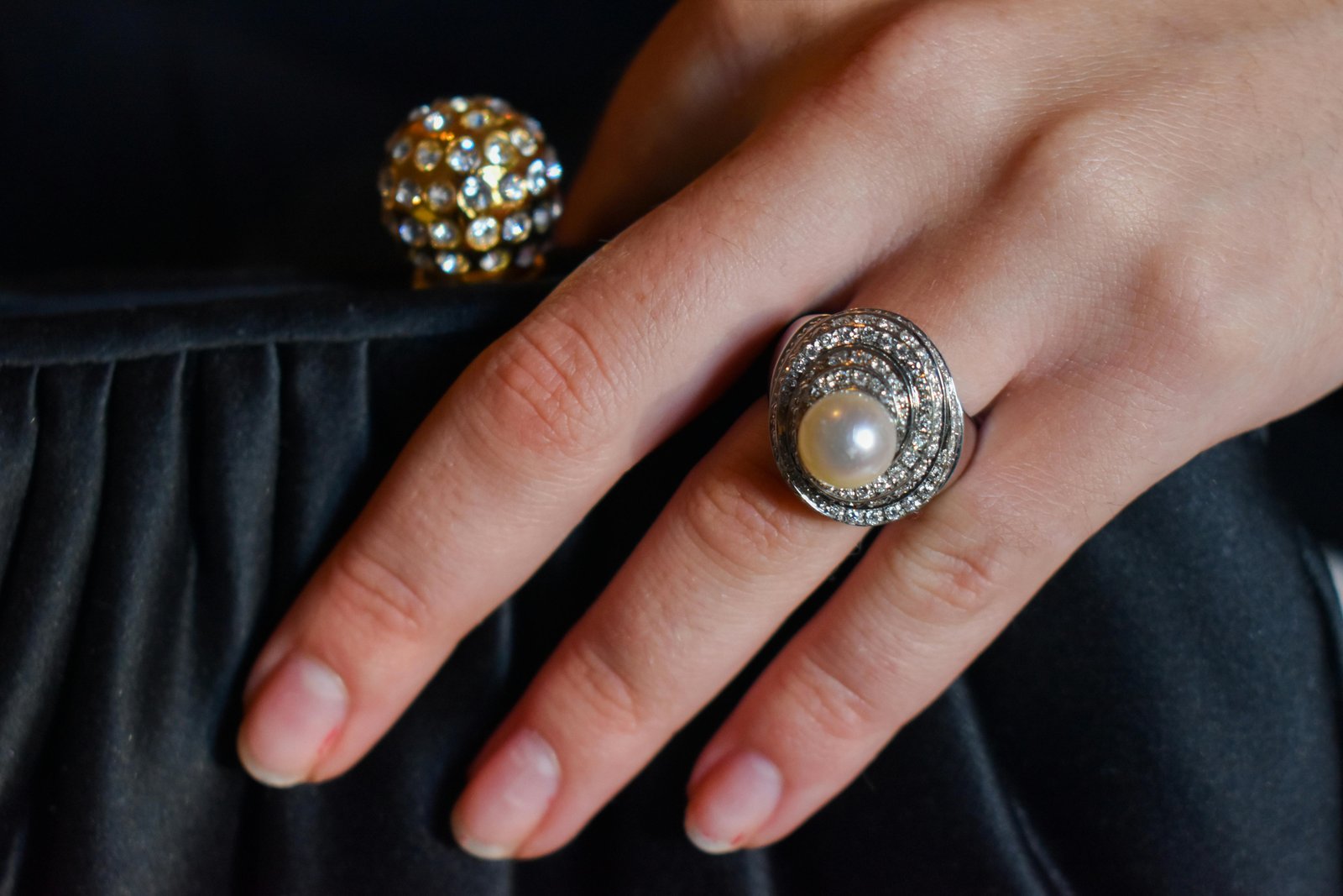 pearl jewelry rings