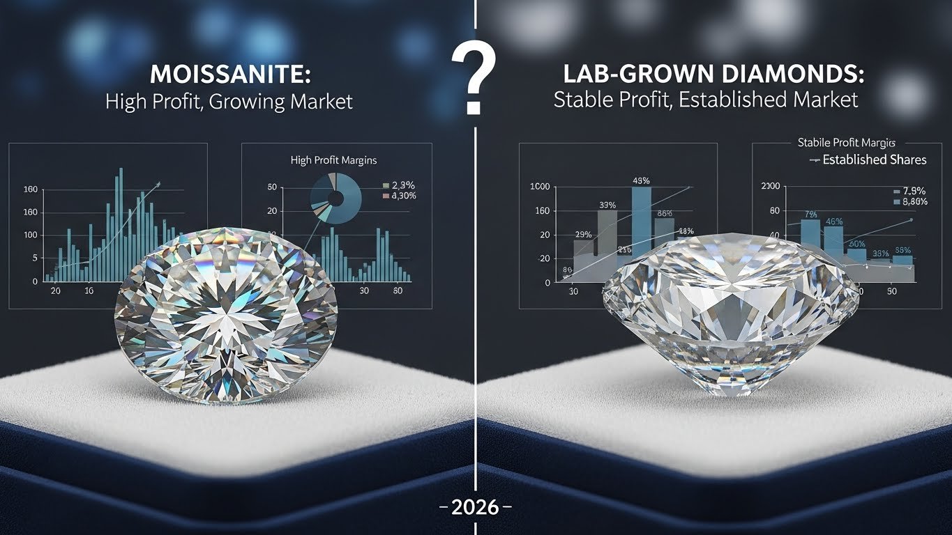 Moissanite vs Lab-Grown Diamonds