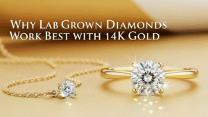 Why Lab Grown Diamonds Work Best with 14K Gold
