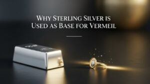Why Sterling Silver is Used as Base for Vermeil
