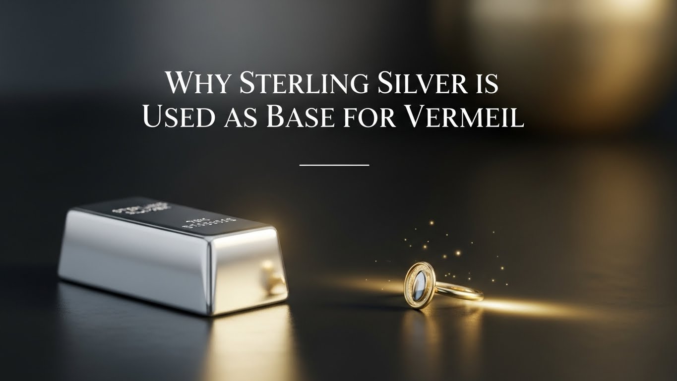 Why Sterling Silver is Used as Base for Vermeil