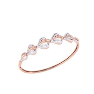 Modern Gold Plated Bangle – Exclusive Design