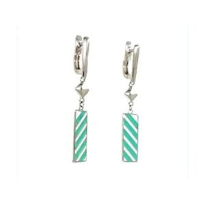 Honeycomb Hoop Stud Set