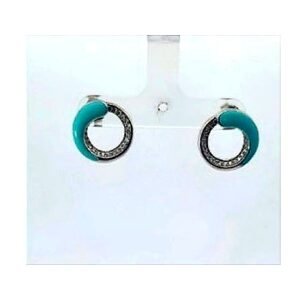 Ink Bow Checkered Studs