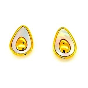 River Pearl Hoop Dangles