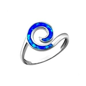 Glacier Blue Twisted Band