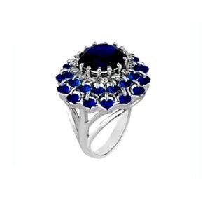 Starfield Pavé Silver Band