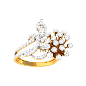 Antique Lattice Cocktail Ring