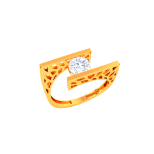 Wide Shoulder Statement Ring