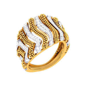 Double Row Bead Ring