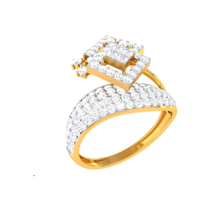 Vintage Rose Gold Diamond Ring