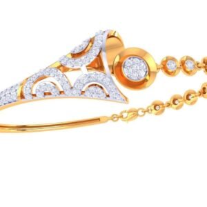 Art Deco Fan Diamond Bracelet