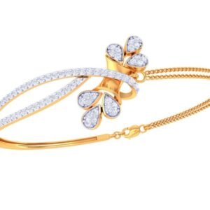 Scroll Filigree Diamond Bracelet