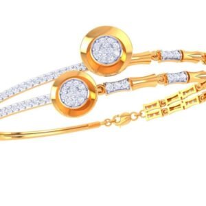 Teardrop Station Diamond Bracelet