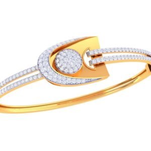 Sunflower Pavé Diamond Bracelet