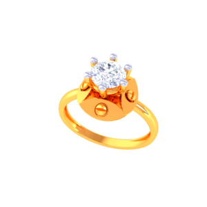 Braided Gold Diamond Band