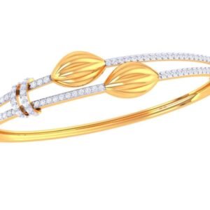 Dual Tone Diamond Bracelet