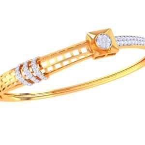 Pavé Band Diamond Bracelet Bold