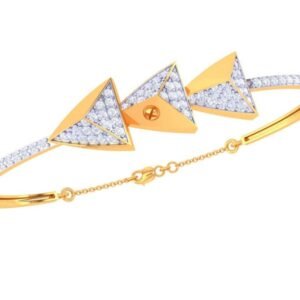 Lace Pattern Diamond Bracelet