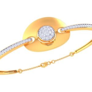 Bar Set Diamond Line Bracelet