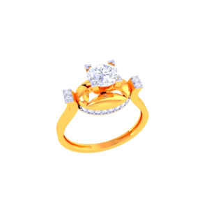 Arch Bridge Diamond Ring