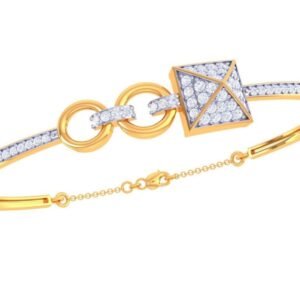 Bezel Set Diamond Bracelet