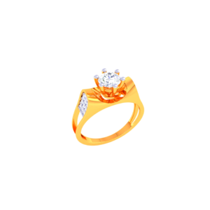 Open Diamond Oval Ring