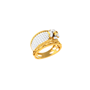 Petal Wrap Solitaire Ring