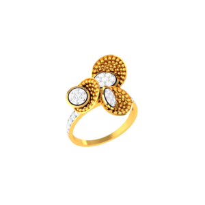 Floral Open Weave Ring