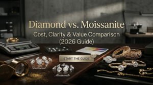 Moissanite vs Diamond