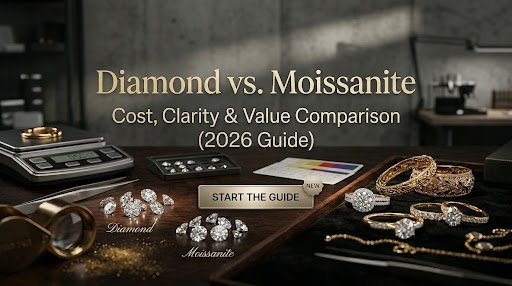 Moissanite vs Diamond
