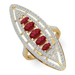 Infinity Symbol Diamond Ring