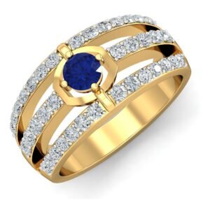 Pavé Princess Band Ring