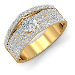 Scattered Star Diamond Ring