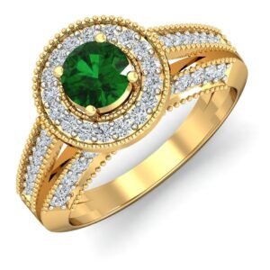 Star Flower Diamond Ring