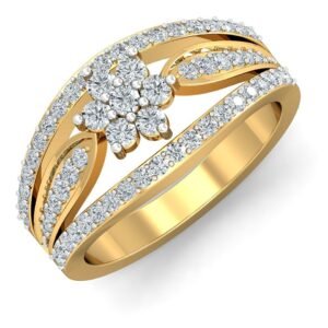 Heart Centre Diamond Ring