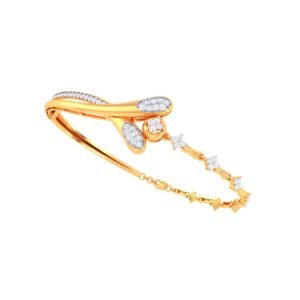 Bespoke Gold Bangle Bracelet – Design 13