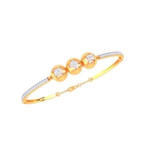 Custom Gold Statement Bracelet – Style 18