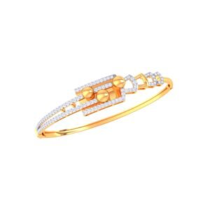 Custom Gold Bar Bracelet – Style 22