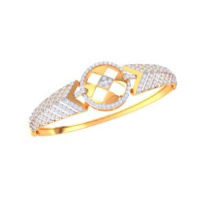 Handmade Gold Link Bangle – No. 27