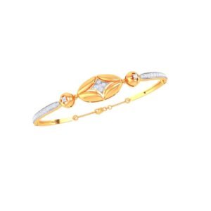 Bespoke Yellow Gold Bangle – Design 29